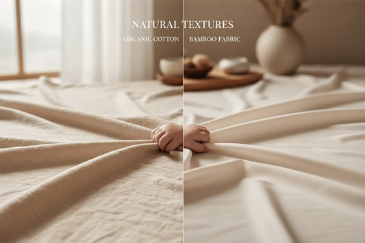 Organic cotton vs bamboo fabric comparison - choosing the best natural material for baby