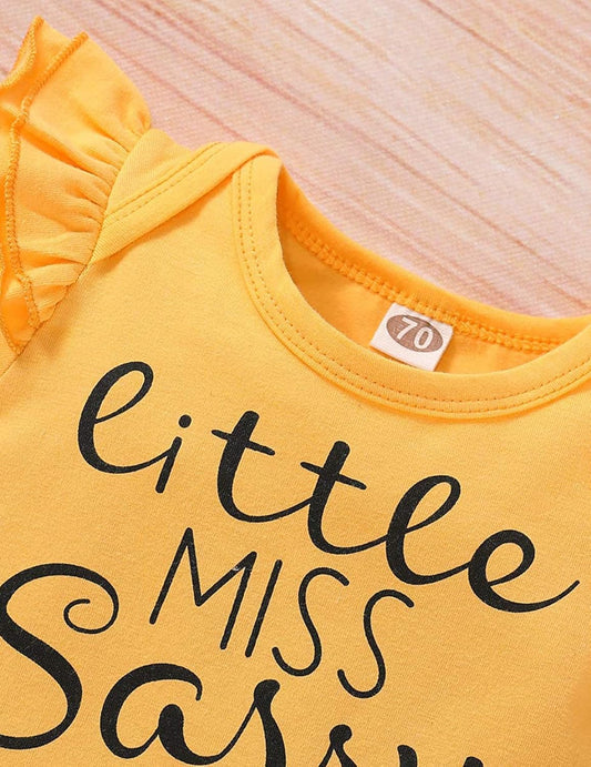 Newborn Baby Girl Clothes Infant Ruffle Romper Pants Set Summer Outfits Cute Baby Clothes for Girls