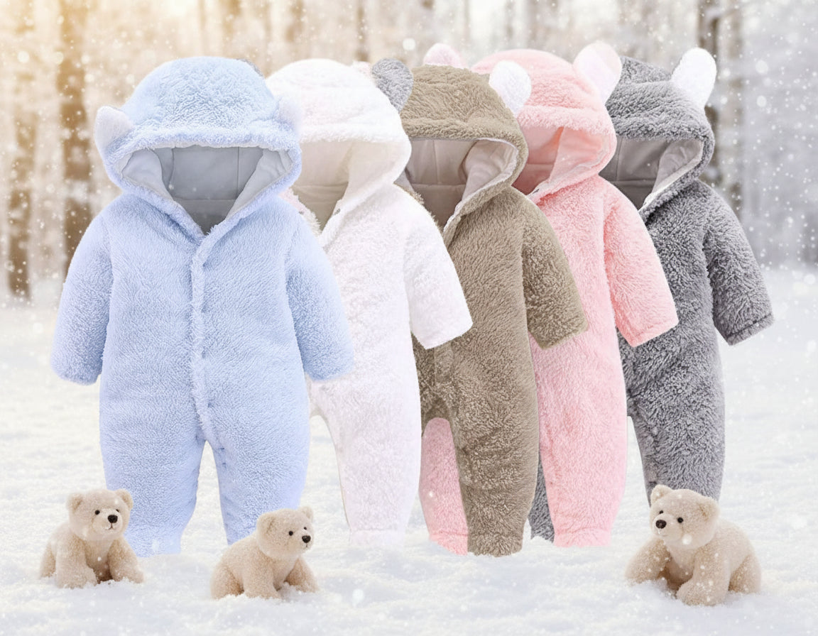 Unisex Baby Clothes Winter Coats Cute Newborn Infant Jumpsuit Snowsuit Bodysuits Registry for Baby Essentials Stuff