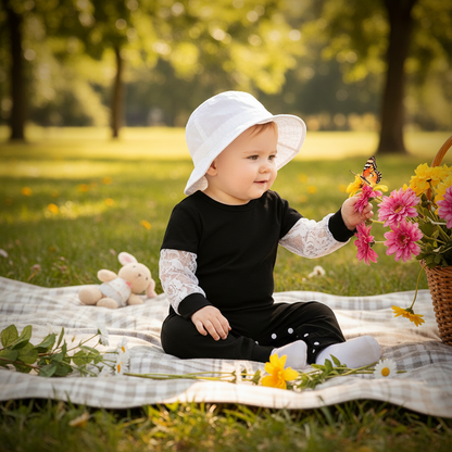 Baby Girl Long Sleeve Romper